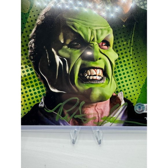 Peter Greene Signed The Mask 8x10 Picture, Photo 73/73 Beckett Authenticated Bam - Picture 4 of 4